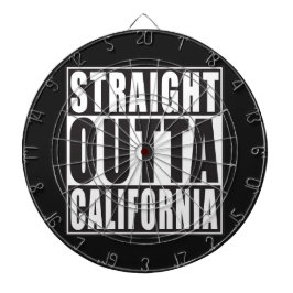 まっすぐなOuttaカリフォルニア ダーツボード