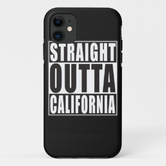 まっすぐなOuttaカリフォルニア iPhone 11 ケース