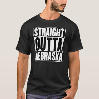 まっすぐなOuttaネブラスカ Tシャツ