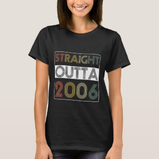まっすぐなOutta 2006年のBirhtdayのギフトの13歳児のvin Tシャツ