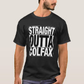 まっすぐなOutta Colfax Tシャツ (正面)