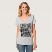 まっすぐなOUTTA TRUMPTON Tシャツ (正面フル)