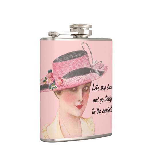 まっすぐにカクテルに フラスク (右)