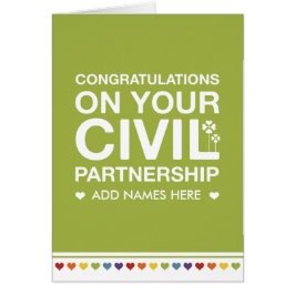 まっすぐにデザインの市民パートナーシップカード