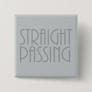 まっすぐに渡ります 缶バッジ