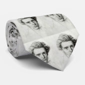 まっすぐのKierkegaard ネクタイ (ロール)