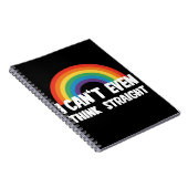 まっすぐ考えにもおもしろいゲイプライド ノートブック (右側)