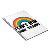 まっすぐ考えにもおもしろいゲイプライド ノートブック (右側)