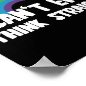 まっすぐ考えにもおもしろいゲイプライド ポスター (角)