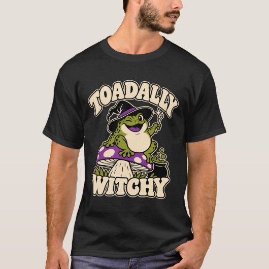 まったくカエルっぽい魔法使いの帽子 Tシャツ (正面)