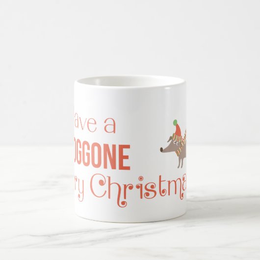 まったくクリスマスだね コーヒーマグカップ (中央)