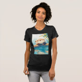 まったりカワウソの日 Tシャツ (正面フル)