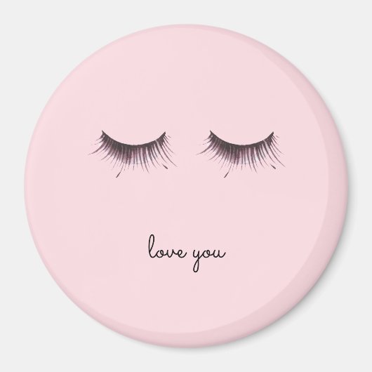 まつげがあなたを愛する マグネット (正面)