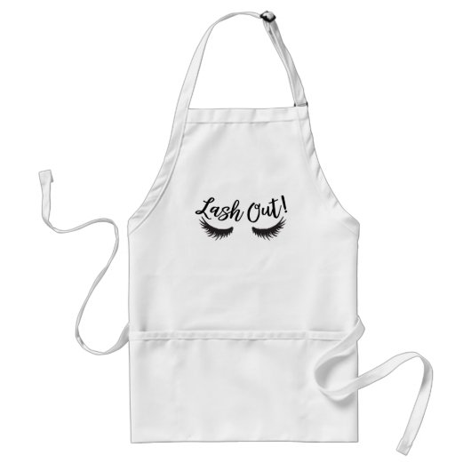 まつげのラッシュアウトサロンメイクアップアーティスト スタンダードエプロン (正面)