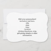 まつげのラッシュアウトサロンメイクアップアーティスト 招待状 (裏面)