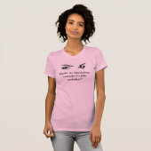 まつげのワイシャツ Tシャツ (正面フル)