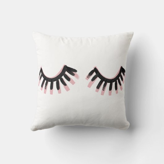 まつげの枕 クッション (裏面)