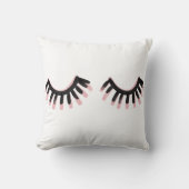 まつげの枕 クッション (正面)