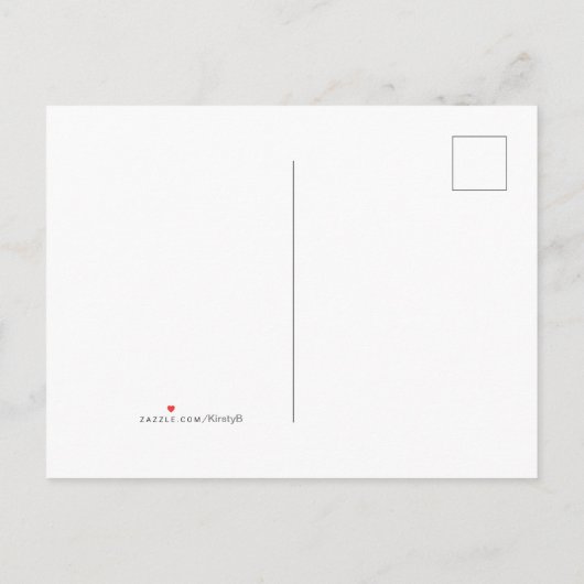 まつげの毒蛇 案内ポストカード (裏面)