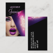 まつげエクステンションメイクアップアーティスト 名刺 (正面/裏面)