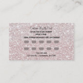 まつげグリッターお客様ロイヤリティカード ロイヤリティカード (裏面)