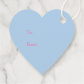 まつげピンク色の青を持つギリシャの邪悪な目 フェイバータグ (裏面)