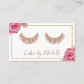 まつげメイクアップアーティストエレガントフローラロイヤリティ ロイヤリティカード (正面)