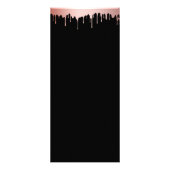 まつげメイクアップアーティストバラ金ゴールド値下げ価格表 ラックカード (裏面)