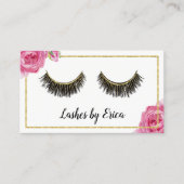 まつげメイクアップアーティストヴィンテージフローラロイヤリティ ロイヤリティカード (正面)