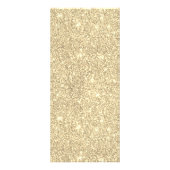 まつげメイクアップアーティスト金ゴールドグリッターサロン価格表 ラックカード (裏面)