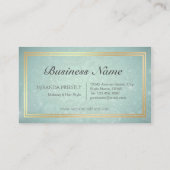 まつげメイクアップアーティスト金ゴールドスクリプトロイヤリティパンチ ロイヤリティカード (裏面)