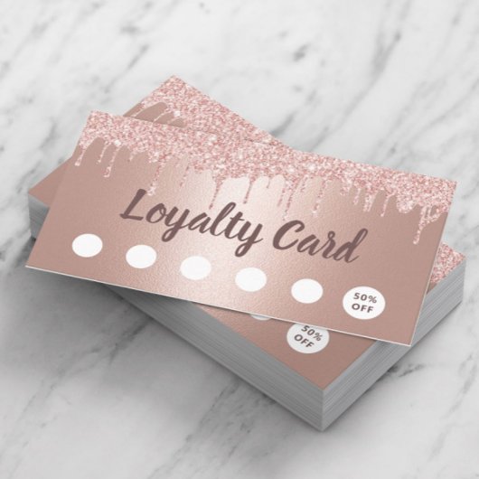 まつげメイクアップヘアサロンバラ金ゴールドドリップロイヤリティ ロイヤリティカード