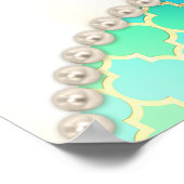 まつげメイクアップポスターアイズかわいらしモロッコ ポスター (角)