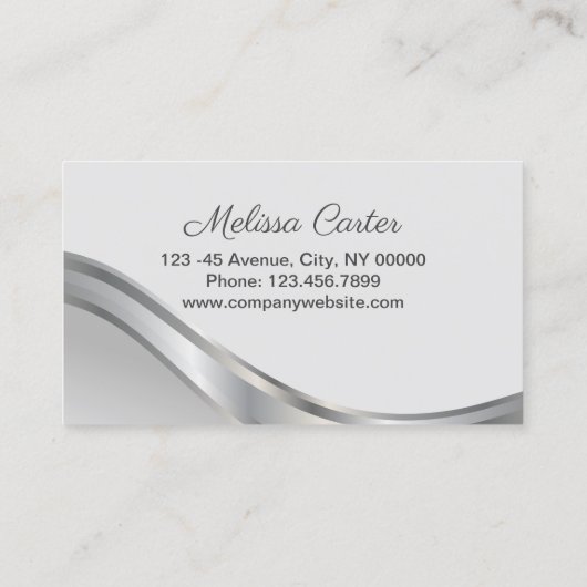 まつげモダン美しいメイクアップアーティストラッシュエクステンション 名刺 (裏面)