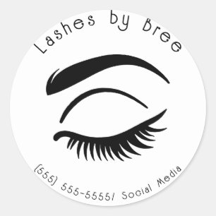 まつげラッシュエクステンション美しい ラウンドシール