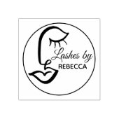 まつげラッシュバーウッドアートスタンプ ラバースタンプ (インプリント)