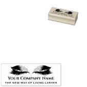 まつげ延長メイクアップアーティスト美しいラウンジ ラバースタンプ (押印)