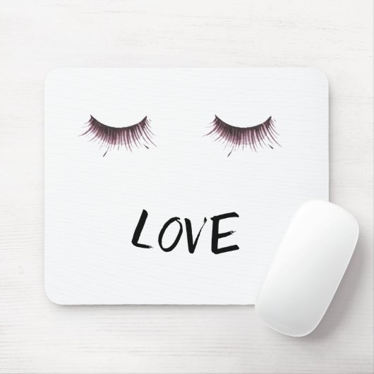 まつげ愛 マウスパッド (マウス)
