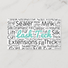 まつげ技術者 名刺