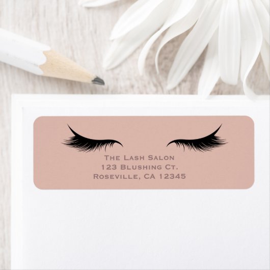 まつげ睫毛美しいサロンスパメイクアップカスタム ラベル (インサイチュ)