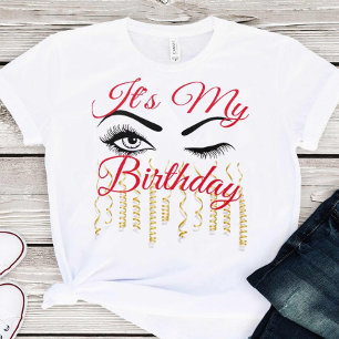 まつげ私の誕生日18日   21日  第30回   40th tシャツ