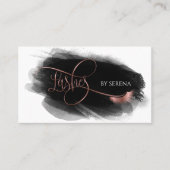 まつげ美しいメイクアップガールラッシュエクステンション大理石部 名刺 (正面)