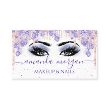 まつげ美容師メイクアップアーティストスモーキーブルー