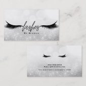 まつげ黒まつ毛のエクステンション輝き 名刺 (正面/裏面)
