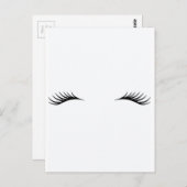 まつげ ポストカード (正面/裏面)