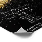 まつげ メイク オープニング アワーズ ゴールデン コンフェッティ ブラック ポスター (角)