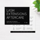 まつミニマル毛エクステンションLash AfterCard (デスク)