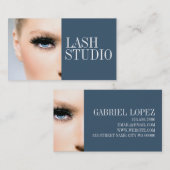 まつモダンげ拡張エステティシャンカード 名刺 (正面/裏面)