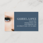 まつモダンげ拡張エステティシャンカード 名刺 (裏面)