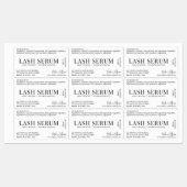 まつモダンげ美しい製品マスカラ管ラベル ラベル